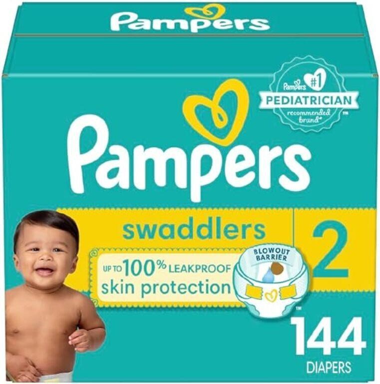 Pampers Swaddlers Diaper Size 2 144 Count