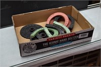 VTG Roy Rodgers & Auburn Toys Rubber Horseshoes