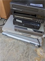 Assorted DVD Players