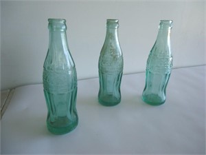 Vintage Salt Lake City Coke bottles