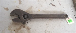 18" Adjustable wrench Made by diamond Calk