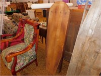 Primitive wood ironing board 16x54