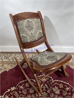 Vintage Sewing Rocking Chair