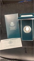 1990 Eisenhower Proof Silver Dollar