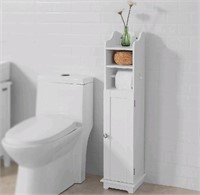 SoBuy FRG177-W,Bathroom Floor Standing Storage Cab