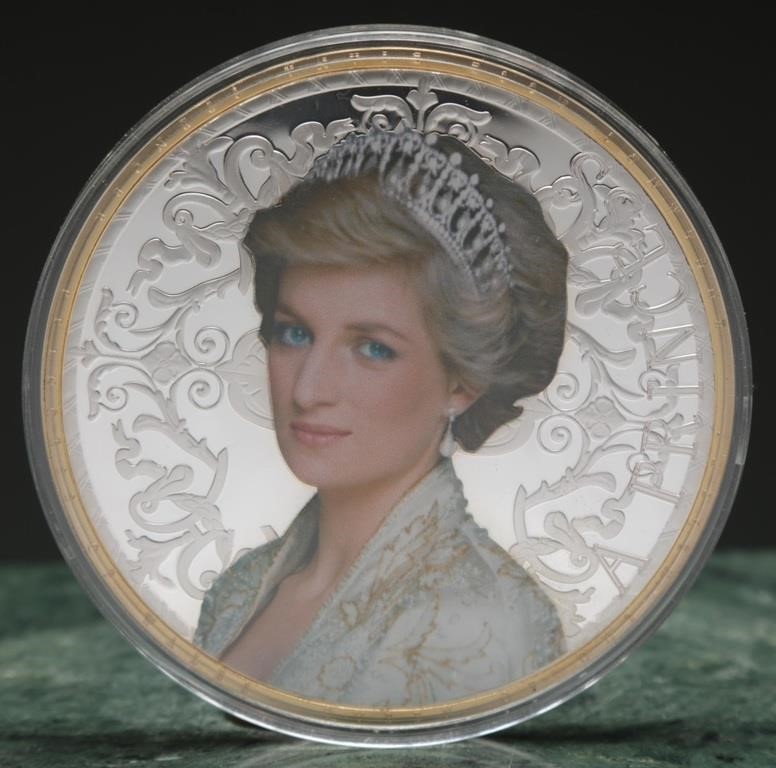 Princess Diana Commemorative Extra Large Coin