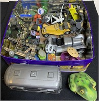 Box lot of toys