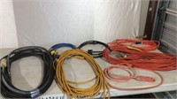 Assorted extension cords, all to go