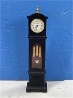 Miniature Grandfather Clock with Quartz Movement