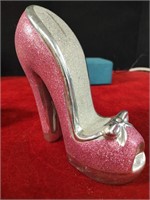 Glittery High Heel Coin Bank