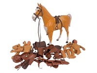 Marx Best of the West Horse Figure Lot