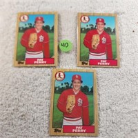 4-1987 Topps Pat Perry