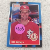 2-1988 Donruss Ken Dayley