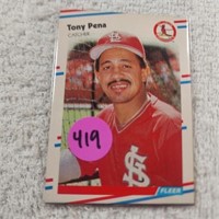 2-1988 Fleer Tony Pena