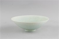 Chinese Modern Song Style Celadon Porcelain Bowl