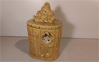 Gnome Theme Ceramic Cookie Jar