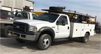 2007 Ford F550 Utility Service Truck