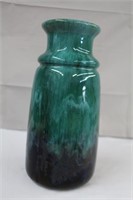 Blue Mountain Pottery vase, 7 X 14.5"H