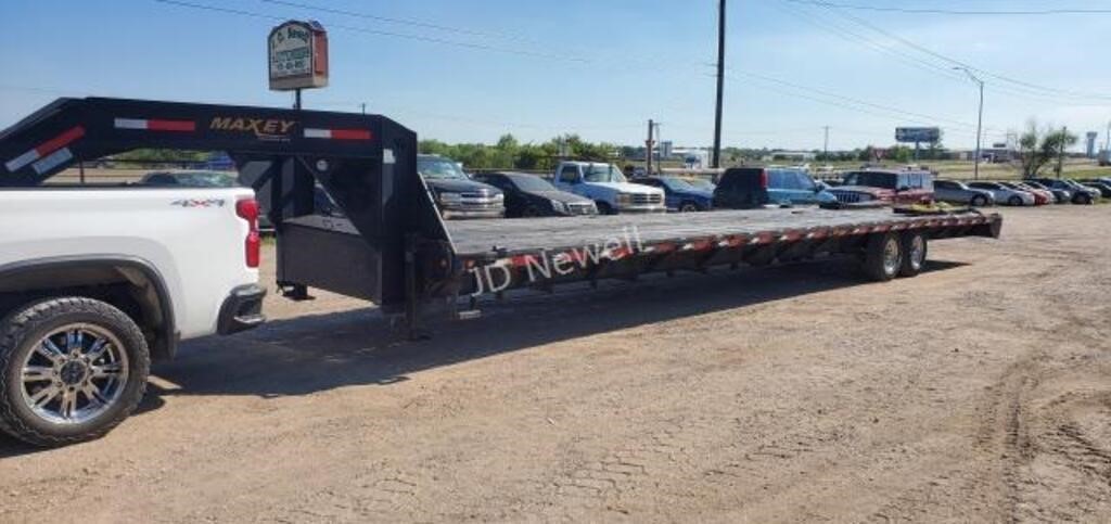 2012 Max 40' gooseneck 5r8gn402xcm021419 brand new