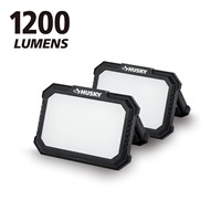 Husky 1200Lm Rechargeable Light (2-Pack)