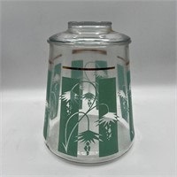 Bartlett Collins cookie jar tropical turquoise