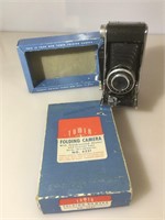 Vintage Tower Folding Camera w/synchronized