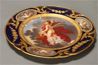 19th Century German Porcelain Cabinet Plate,