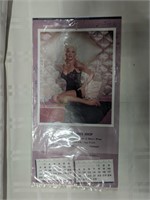 Advertising calendar Diana Dors pin up