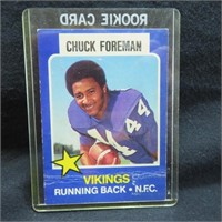 Chuck Foreman Topps 15 - wrinkles