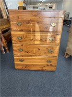 Cedar chest of drawers 3 ft 7 inch tall 2 ft 9