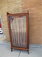 Nice wood antique cabinet.