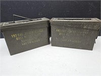2 Military Ammo Cans
