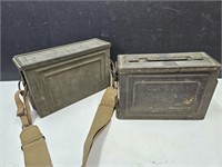 2 Military Ammo Cans See Sizes