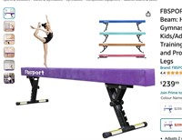 FBSPORT 8ft Adjustable Balance Beam