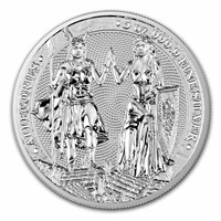 2023 Germania 5 Oz Silver Allegories: Galia Bu