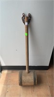 Very large wooden mallet