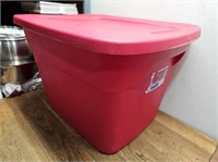 RED Sterlite Tote@18x24x16inH