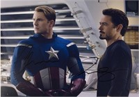 Avengers Photo Chris Evans Autograph