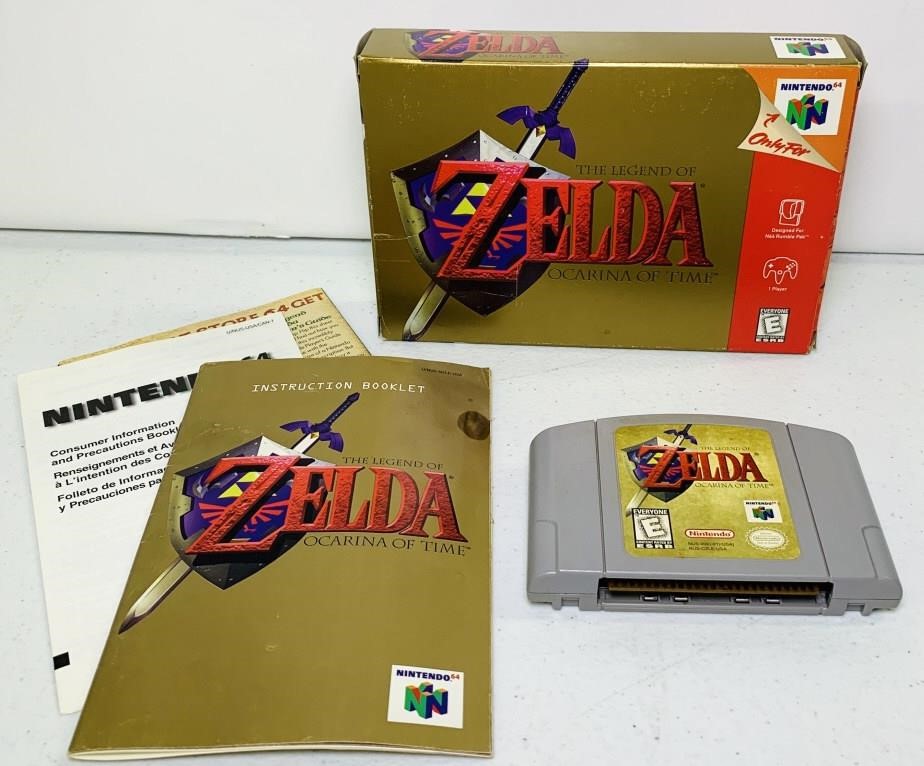 N64 Game Rental: The Legend of Zelda - Ocarina of Time – 1up Video Game  Rentals