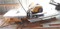 Felker TM-75 tile saw and Workforce tile saw