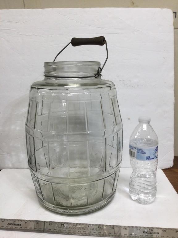 Large Duraglass Pickle Jar no lid