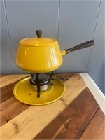 Vintage King Aluminum Fondue Set