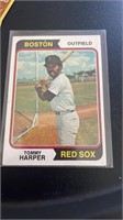 1974 TOPPS BASEBALL TOMMY HARPER