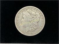 1881 U.S. MORGAN SILVER DOLLAR