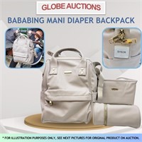 BRAND NEW BABABING MANI DIAPER BACKPACK(MSP:US$120