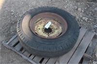 Implement Rim w/ Bad Tire