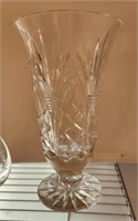 WATERFORD CRYSTAL VASE 14IN