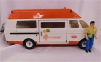 1974 Tonka pressed steel Emergency Rescue Van