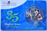 2006 Disney Rewards Visa Cardmember 35 Magical Pin