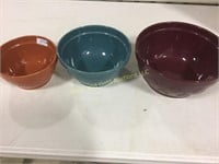 Set of 3 Pioneer Woman Bowls